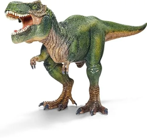 Schleich Dinosaurs | Tyrannosaurus Rex 14525 | Dinosaurio Realista con mandíbula móvil | Gran Regalo para niños y niñas | Juguete de Dinosaurio Partir de 3 años | 28 x 10 x 14 cm
