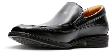 Clarks Tilden Free - Zapatillas de casa de cuero hombre, color negro, talla 42