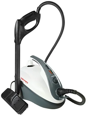 Polti Vaporetto Smart 30_S, Limpiador a Vapor con Caldera, 3 Bar, 85 g/min, 12 Accesorios, Depósito 1,6 L, Calentamiento Rápido, Blanco/Gris