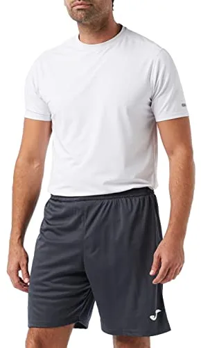 Joma Nobel Pantalones Cortos, Hombre, Antracita, L