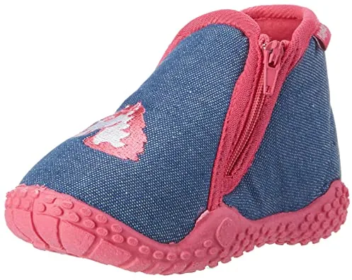 Playshoes Pantuflas, Pantuflas Unisex niños, Unicornio, 20/21 EU