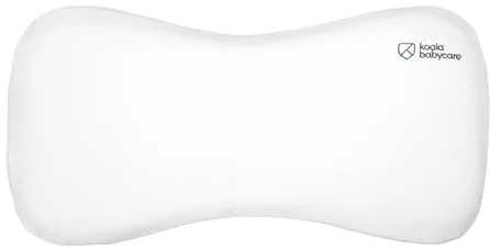 KOALA BABYCARE Almohada para bebés hasta los 36 Meses para Ayudar a prevenir y Tratar la plagiocefalia,de Funda extraíble (con Dos Fundas), Hecha de Memory Foam, Espuma viscoelastica - Blanco