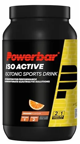 Powerbar - Isoactive - Orange - 1320g - Bebida isotónica para deportistas - 5 electrolitos
