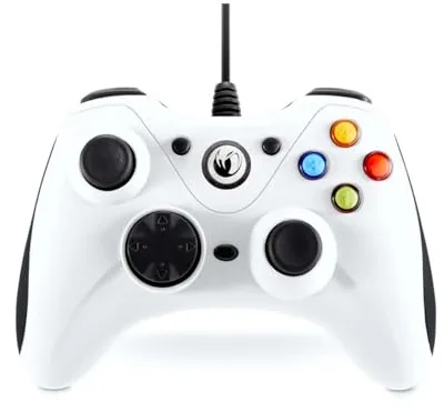 Nacon - Mando para videojuegos GC-100, Color Blanco (PC)
