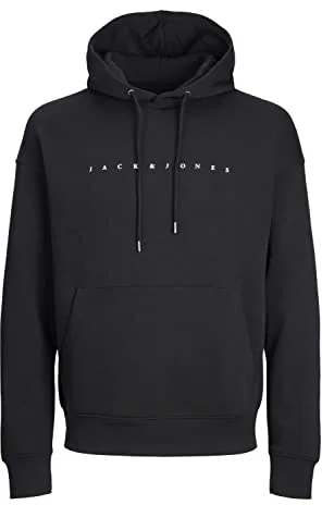 JACK & JONES Jjecorp Logo Sweat Hood , Capucha Hombre, Gris (Light Grey Melange Detail:Reg FitMelange), Small