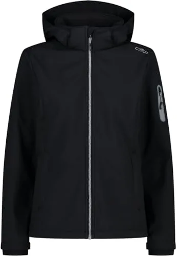CMP Chaqueta en softshell 7000 39A5006 Chaqueta, Mujer, Nero, 40