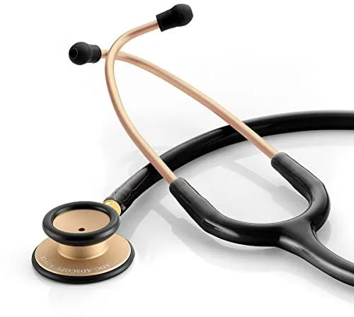 ADC Adscope 619 - Estetoscopio clínico ligero - Champán/Negro