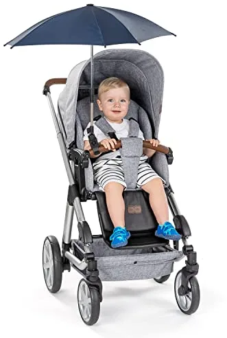 reer ShineSafe - Sombrilla universal para cochecito de bebé, color azul