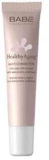 Laboratorios Babé - Multi Corrector Tensor Ojos y Labios 15ml| HealthyAging+ |Combate las Arrugas | Elimina Bolsas y Ojeras| Efecto Tensor Boca | Mejor Contorno de Ojos |Serum Contorno de Ojos
