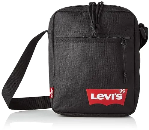Levi's Men's Mini Crossbody Solid (Red Batwing) Bag