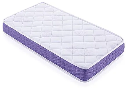 MATTREX | Colchón Viscoelástico Cuna Tamaño: 120x60 cm – Colchón Cuna Altura: 12 cm Transpirable, antiácaros, antihongos y antibacterias – Colchónes Cunas con Certificado Oeko-Tex®