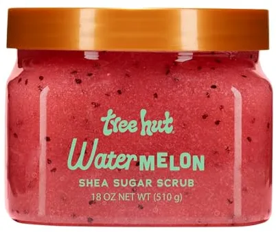 Tree Hut - Exfoliante Corporal de Azúcar - Watermelon - Bote 510 g - Contiene Vitamina C y Manteca de Karité - Ayuda a Restaurar el Brillo de la Piel - Nutre en Profundidad y Suaviza la Piel Seca