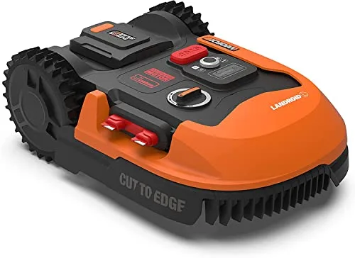 WORX Robot cortacésped Landroid M500 Plus 20V Máx. | WR165E | Superficie de hasta 500m2 | Pendientes de hasta el 35% | Navegación Inteligente |Cut to Edge 2,6 cm del Borde