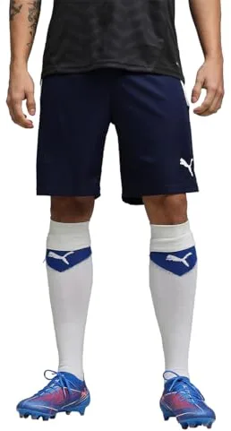 Puma Teamliga Shorts Pantalones cortos, Peacoat-White, 3XL Hombre