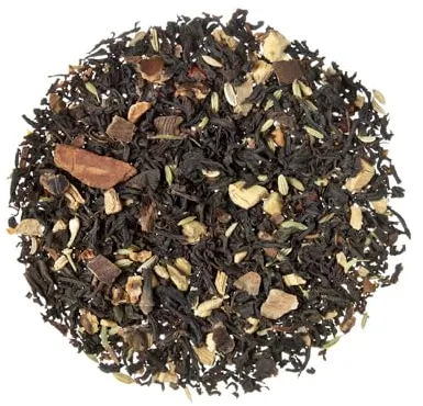 TEA SHOP - Té Negro Chai Latte 250g - 125 Tazas - Formato a Granel - Black tea - En Hojas - Mezcla al estilo Chai - Antioxidante y Energizante