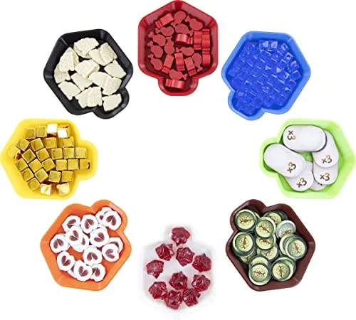 Feldherr Juego de 16 Piezas de Valor Bandeja de fichas Shell Classic