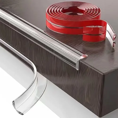 Protectores para Esquinas y Bordes, Cobertura Suave 2/4/6 Metros y 4 Protector de Esquinas, para Muebles Pre-Adhesivo Tira para Proteger Bebe