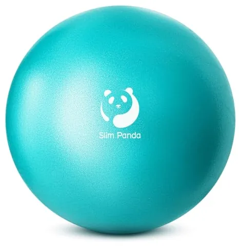 Slim Panda Pelota de Pilates 23cm, Antiexplosión Antideslizante PVC Pelota de Gimnasia, Soft Balones de Yoga para Fitness, Entrenamiento del Equilibrio