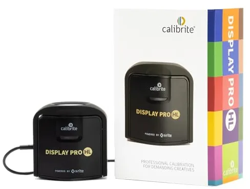 Calibrite Display Pro HL: dispositivo profesional de calibración de color de pantallas para creativos exigentes