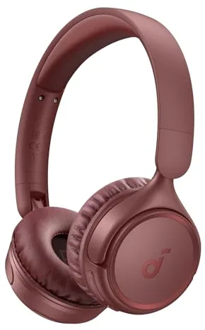 Soundcore Auriculares Inalámbricos Bluetooth Diadema H30i, Diseño Plegable, Graves Puros, 60H de Reproducción, Bluetooth 5.3, Ligeros y Cómodos, Conectividad de App, Conexión Multipunto