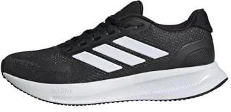 adidas Mujer Runfalcon 5 Running Shoes, Core Black/Cloud White/Core Black, 39 1/3 EU