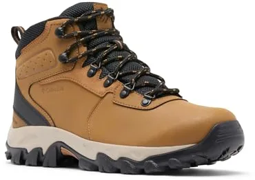 Columbia Newton Ridge Plus 2 WP, Botas Montaña de Senderismo, Hombre, Marrón (Elk/Black 2024), 42 EU