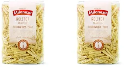 Milaneza Casarecce 500 G, Pasta (Paquete de 2)