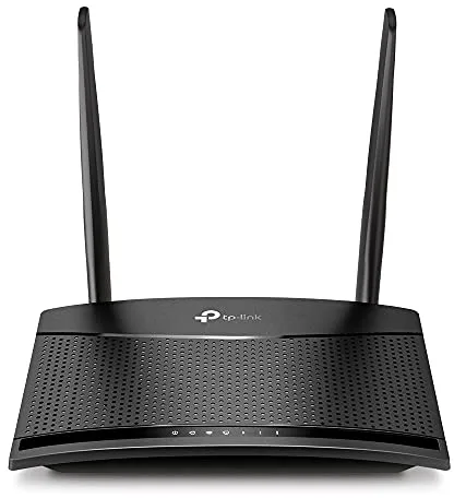 TP-Link TL-MR110 | 4G LTE Router (Cat 4), 3G/4G Router Speed up to 300Mpbs, MicroSim, LAN/WAN Ethernet Port, Detachable Antenna, Plug&Play