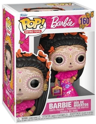 Funko Pop! Retro Toys: Barbie Dia de los Muertos - Barbie - Figura de Vinilo Coleccionable - Idea de Regalo - Mercancia Oficial - Juguetes para Niños y Adultos - Ad Icons Fans