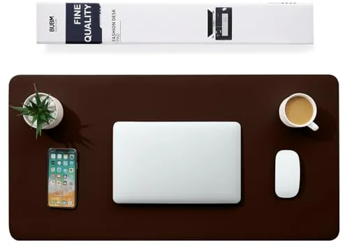 BUBM Esterilla Ordenador Alfombrilla Escritorio Estera de Oficina, Protector de Escritorio Pad & Mouse Pad ultrasuave Bloc 80x40cm