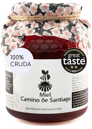 Miel 100% Cruda y Pura de Abeja - Recolección manual sin tratamiento - Artesana Origen España - Sin Pasteurizar ni Filtrar - Antioxidante - Alto Contenido Sales Minerales - 1 kg Bosque